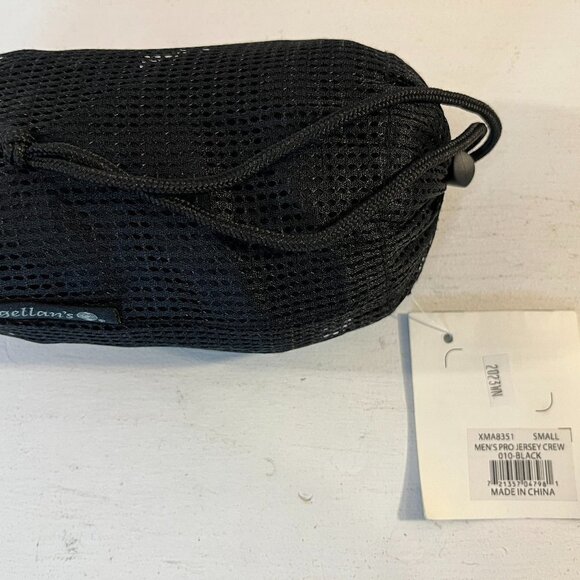 Magellan's Men's Black Pro Jersey Crew Neck T-Shirt - Size Small - NWT - Picture 3 of 5